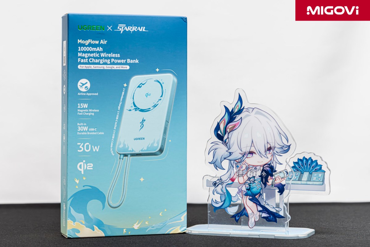 Ugreen Magflow Air Magnetic Power Bank Honkai Star Rail Edition Migovi 1