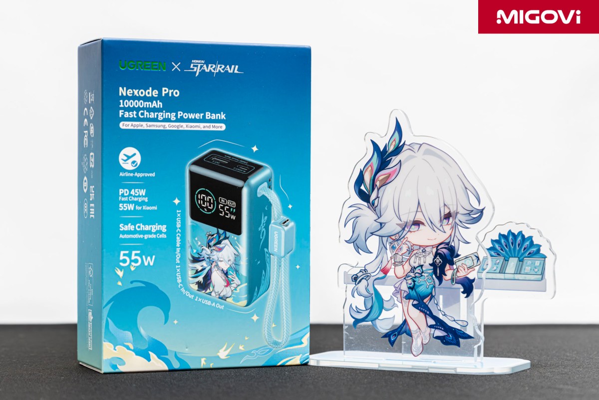 Ugreen Nexode Pro 10000mah Power Bank Honkai Star Rail Edition Migovi 1