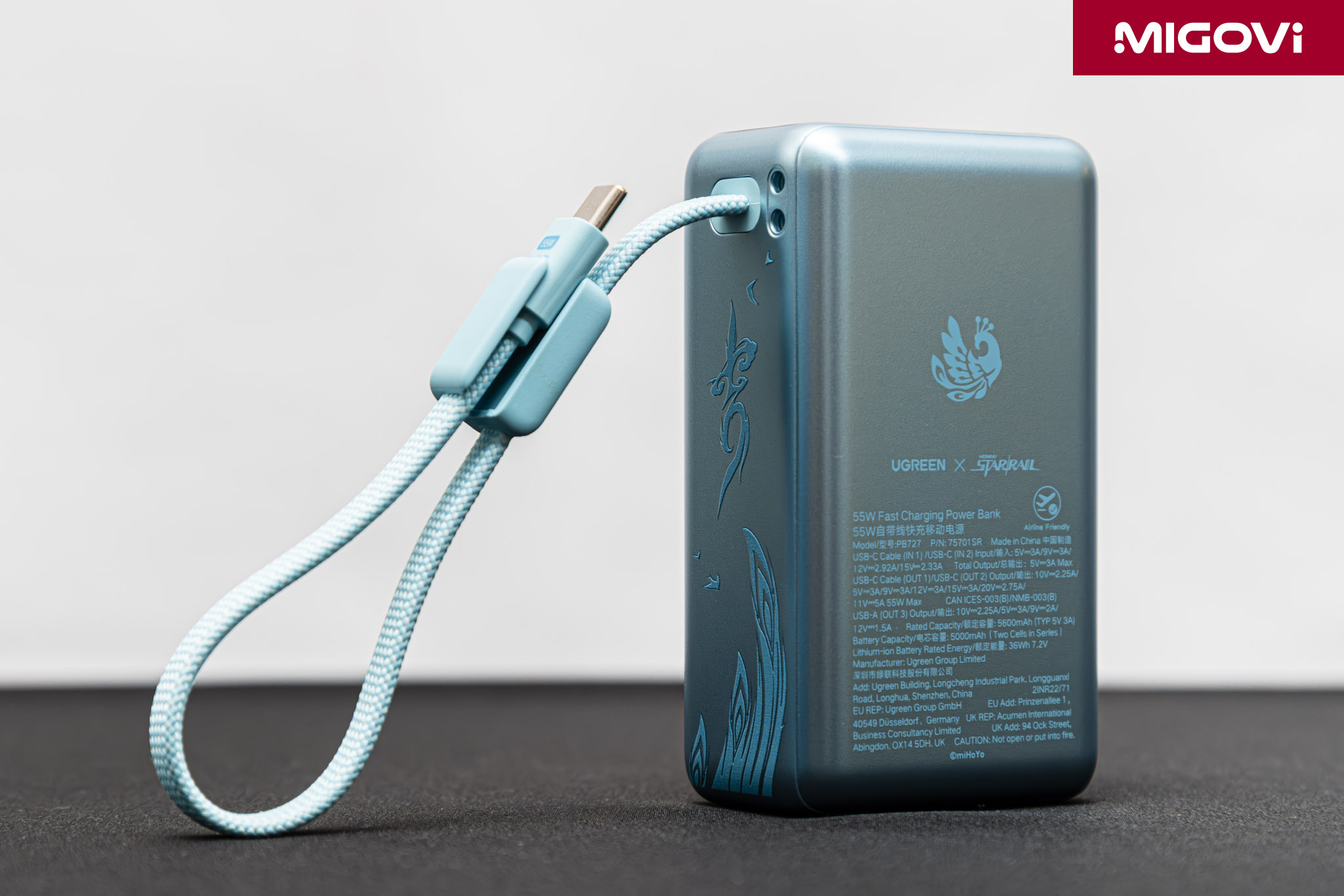 Ugreen Nexode Pro 10000mah Power Bank Honkai Star Rail Edition Migovi 8
