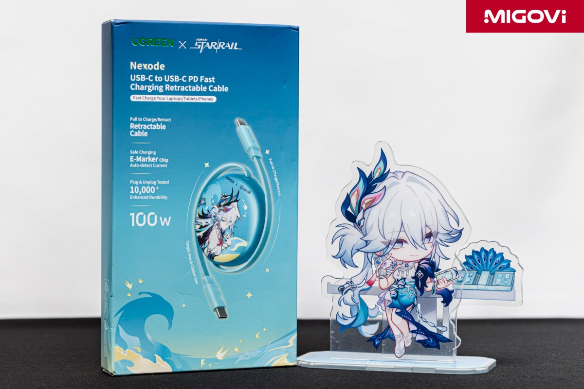 Ugreen Nexode Retractable Usb C Cable Honkai Star Rail Edition Migovi 1