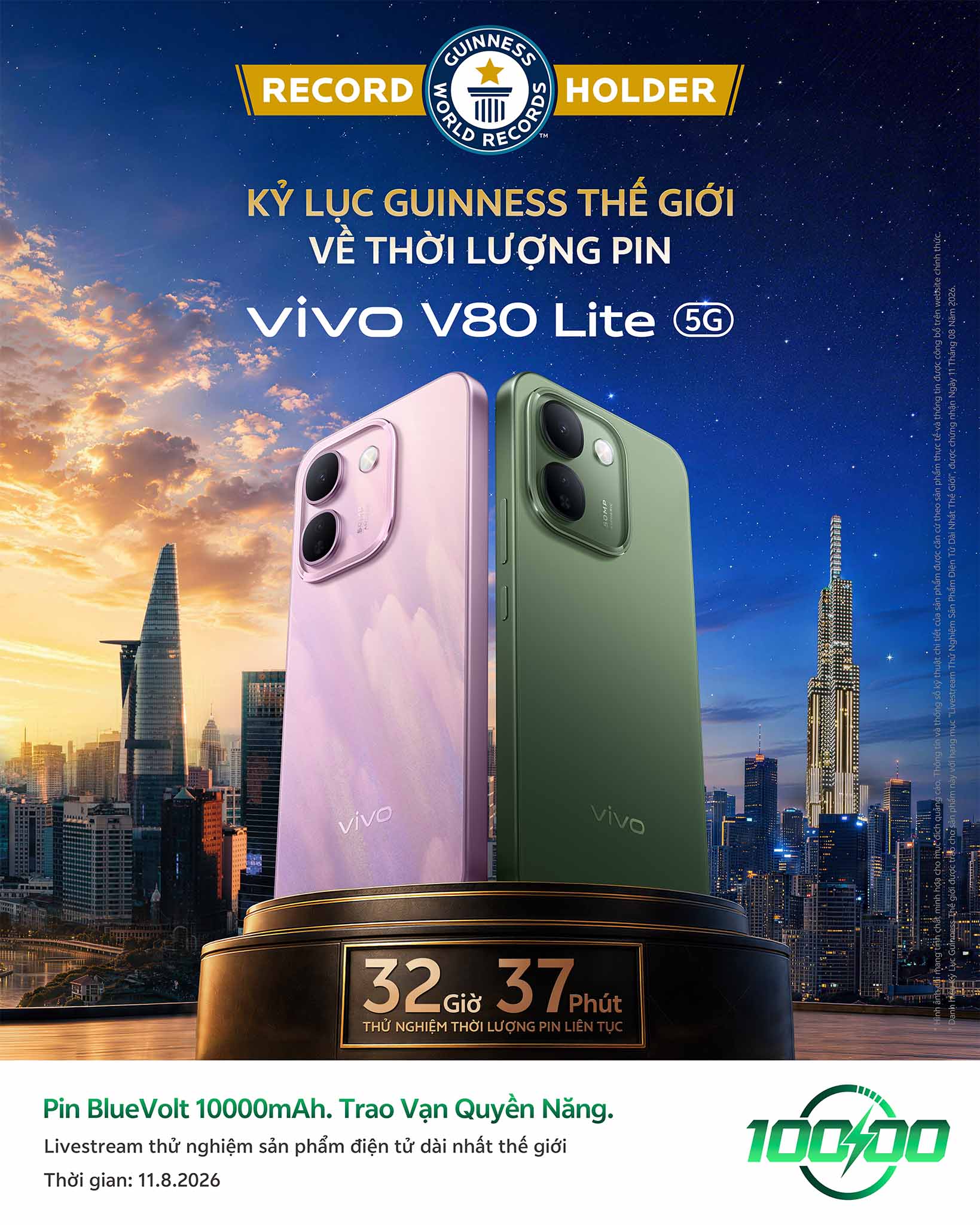 Vivo V80 Lite 5g Gia 12990000 Guiness