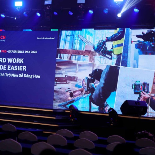 Bosch Pro Experience Day 2026 - Giới thiệu hệ sinh thái dụng cụ điện chuyên nghiệp