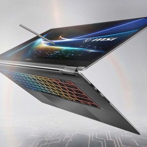 Laptop xoay gập MSI Prestige N16 Flip AI+ nền tảng NVIDIA RTX Spark ra mắt