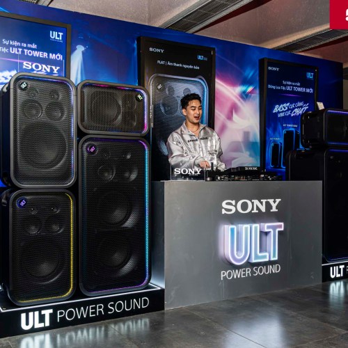 Loa tiệc Sony ULT TOWER và tai nghe Bluetooth 6.0 ra mắt tại Việt Nam